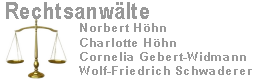 Rechtsanw&auml;lte